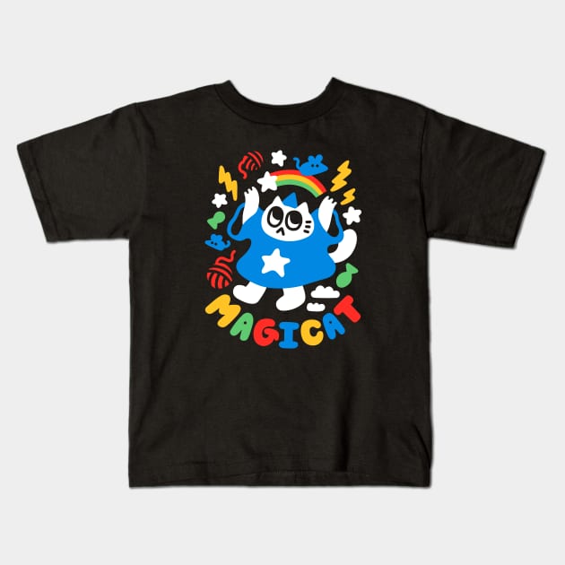 Colorful Magical Kids T-Shirt by obinsun